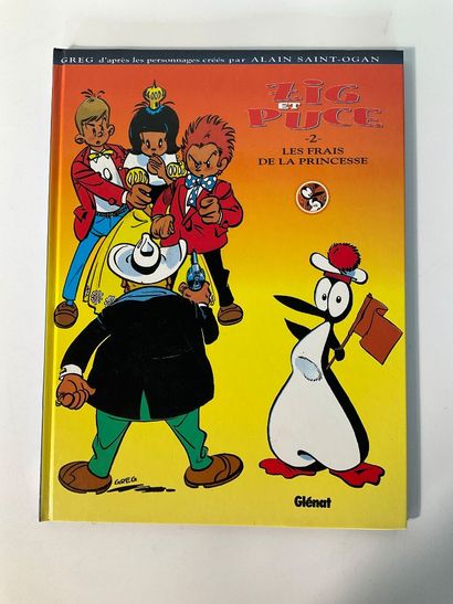 ZIG ET PUCE, 3 bd, éditions Glénat.
T1 à...