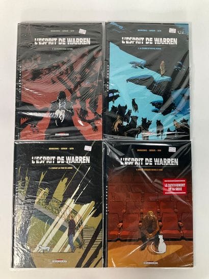 L’ESPRIT DE WARREN, 4 bd, éditions Delcourt.
T1...