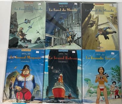 LE FOND DU MONDE, 6 bd, éditions Delcourt.
T1...