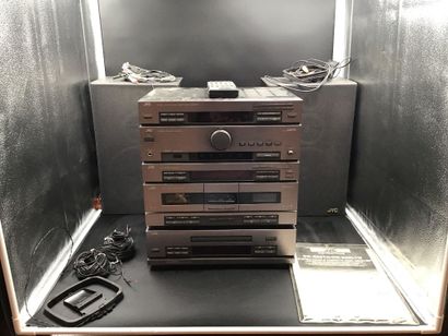 Chaine hi-fi complète de marque JVC modèle...