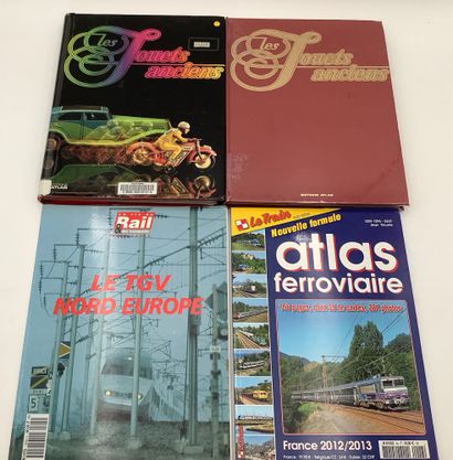 14 revues et livres sur les trains: 
- Objets...