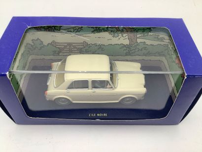 TINTIN, 5 voitures miniatures 1/43 des aventures...