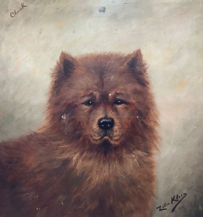 KLERX Zelia Marie, (XIXe - XXe), Huile sur...