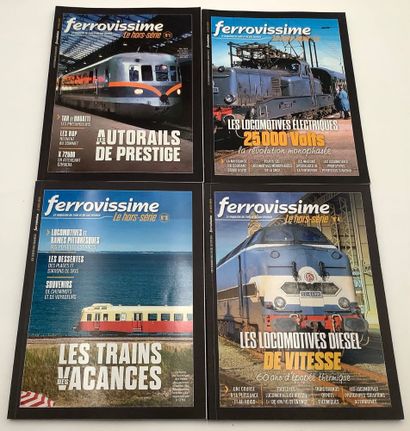 14 revues et livres sur les trains: 
- Objets...