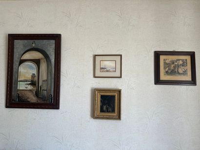 Vente en 1 lot de l'entier mobilier d'un...