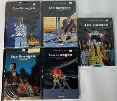 LES ENRAGÉS, 5 bd, éditions Delcourt.
T1...