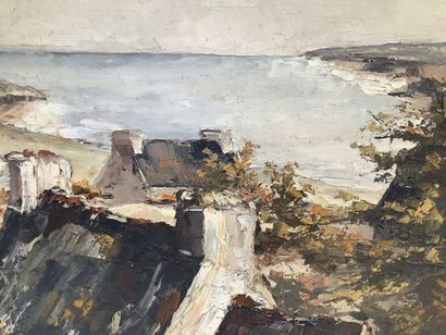Josset Robert, (1945) peintre Breton installé...