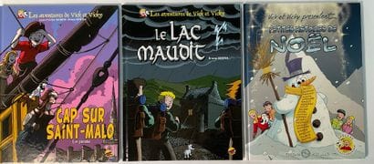 VICK ET VICKY, 3 bd , éditions P’tit Louis.
N22...
