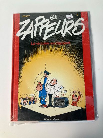 6 bandes dessinées LES ZAPPEURS ,éditions...