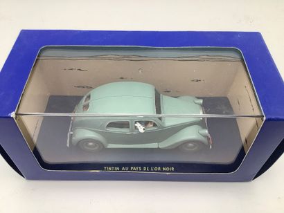TINTIN, 5 voitures miniatures 1/43 des aventures...