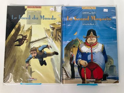 LE FOND DU MONDE, 6 bd, éditions Delcourt.
T1...