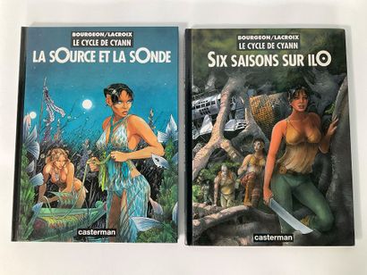 LE CYCLE DE CYANN, 7bd ( dont 1 hors série)éditions...