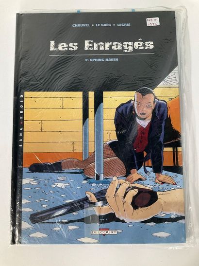 LES ENRAGÉS, 5 bd, éditions Delcourt.
T1...