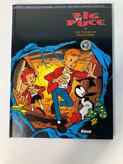 ZIG ET PUCE, 3 bd, éditions Glénat.
T1 à...