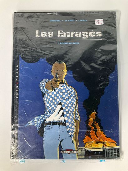 LES ENRAGÉS, 5 bd, éditions Delcourt.
T1...