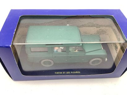 TINTIN, 5 voitures miniatures 1/43 des aventures...