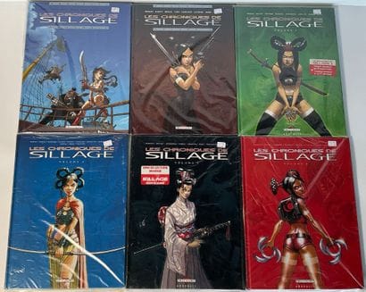 LES CHRONIQUES DE SILLAGE, 6 bd, éditions...