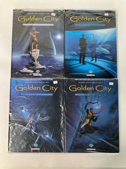GOLDEN CITY, 14 bd, éditions Delcourt.
T1...