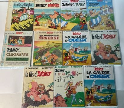 ASTÉRIX, 11 bd, éditions Dargaud et Albert...