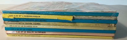 LES 4 AS, 8 bd, éditions Casterman.
Titres:...