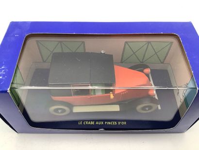 TINTIN, 5 voitures miniatures 1/43 des aventures...