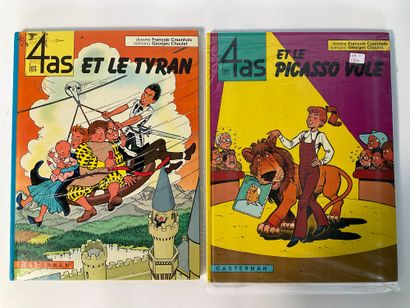 LES 4 AS, 8 bd, éditions Casterman.
Titres:...
