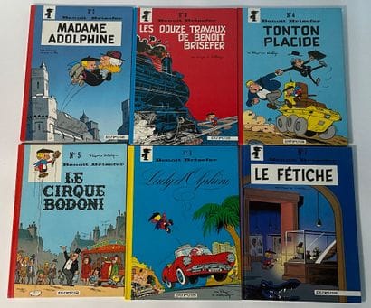 BENOÎT BRISEFER, 6 bd, éditions Dupuis.
N°2...