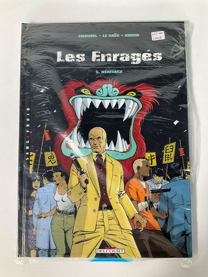 LES ENRAGÉS, 5 bd, éditions Delcourt.
T1...