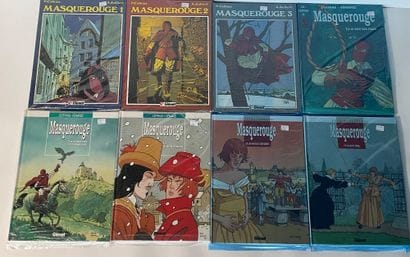 MASQUEROUGE, 8 bd, éditions Glénat.
T1 à...