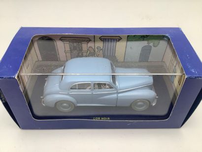 TINTIN, 5 voitures miniatures 1/43 des aventures...