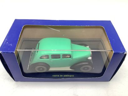 TINTIN, 5 voitures miniatures 1/43 des aventures...