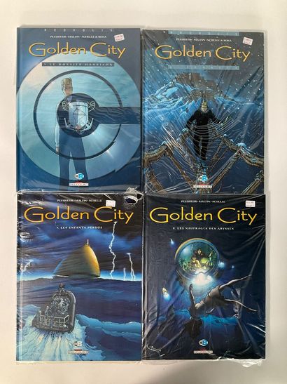 GOLDEN CITY, 14 bd, éditions Delcourt.
T1...