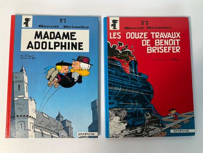 BENOÎT BRISEFER, 6 bd, éditions Dupuis.
N°2...