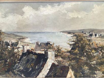 Josset Robert, (1945) peintre Breton installé...