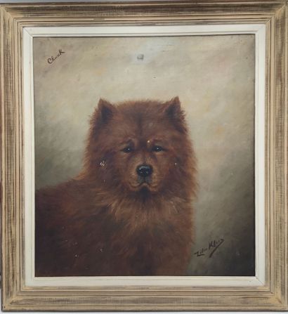 KLERX Zelia Marie, (XIXe - XXe), Huile sur...