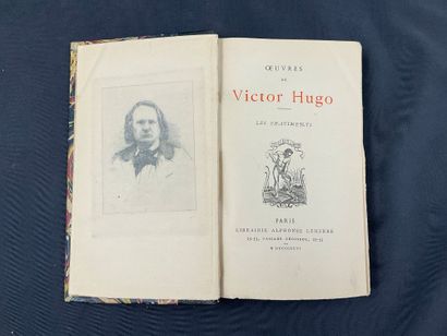Victor HUGO, 3 livres édition LEMERRE, début...
