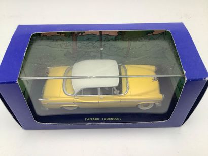 TINTIN, 5 voitures miniatures 1/43 des aventures...