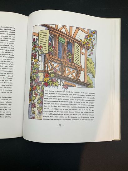 Topographie du vieux Colmar, 573 pages couleurs,...