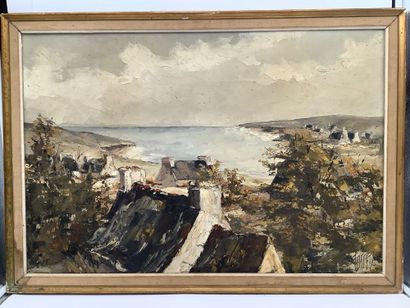 Josset Robert, (1945) peintre Breton installé...