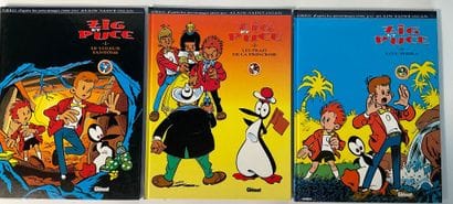 ZIG ET PUCE, 3 bd, éditions Glénat.
T1 à...