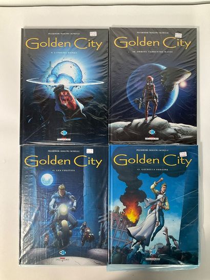 GOLDEN CITY, 14 bd, éditions Delcourt.
T1...
