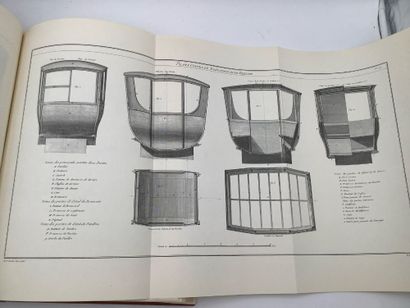 L’art du menuisier par J.A. ROUBO, les 4...