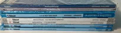 MASQUEROUGE, 8 bd, éditions Glénat.
T1 à...