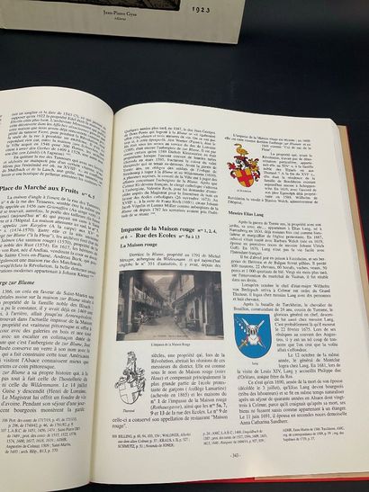 Topographie du vieux Colmar, 573 pages couleurs,...