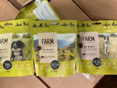 17 cartons de nourriture lyophilisées pour...