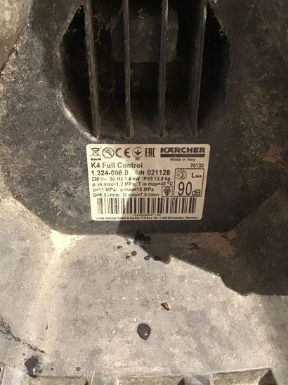 Karcher k4 full control avec sa lance et...
