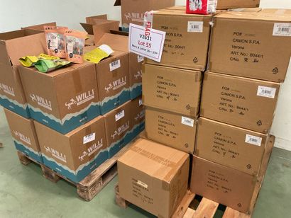 17 cartons de nourriture lyophilisées pour...