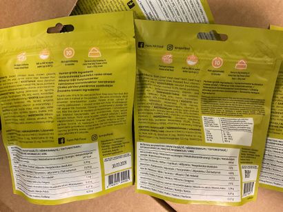 17 cartons de nourriture lyophilisées pour...