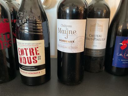 Stock de 23 bouteilles de vins bar
ENLEVEMENT...