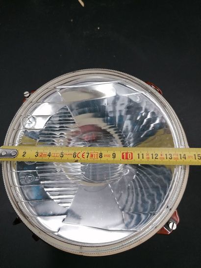 CIBIÉ Valéo, optique de phare rond, verre...
